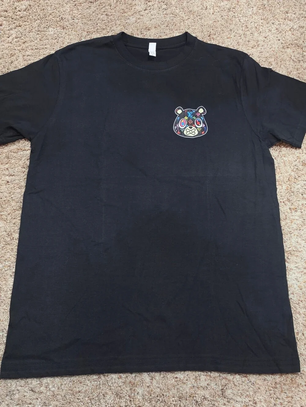 OWNYC Drippy Louis Vuitton LV black T Shirt